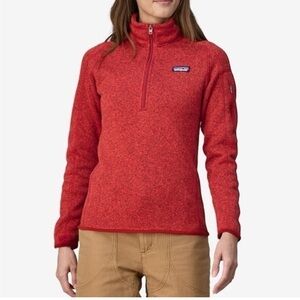 Women’s better sweater quarter zip fleece